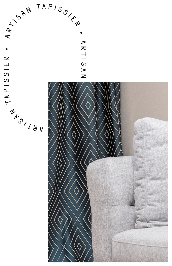 realisation rideaux voilage sur mesure artisan tapissier puteaux la causeuse